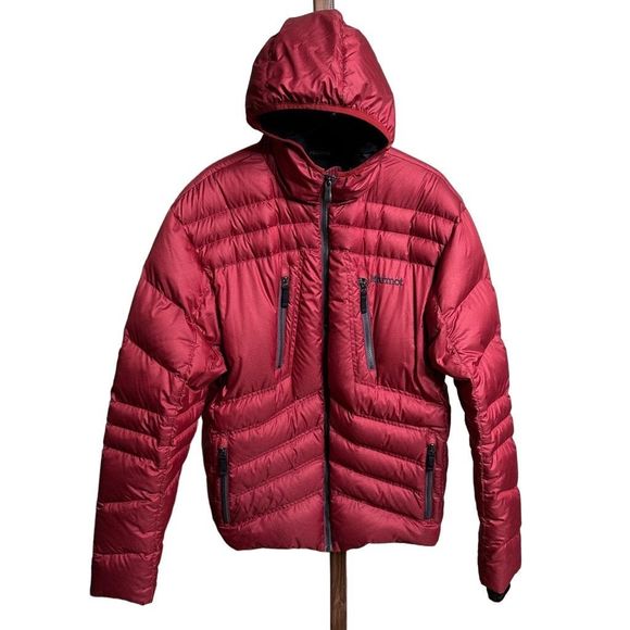 Marmot 700 Fill Down Hood Hangtime Puffer Jacket Men’s XL - Picture 1 of 4